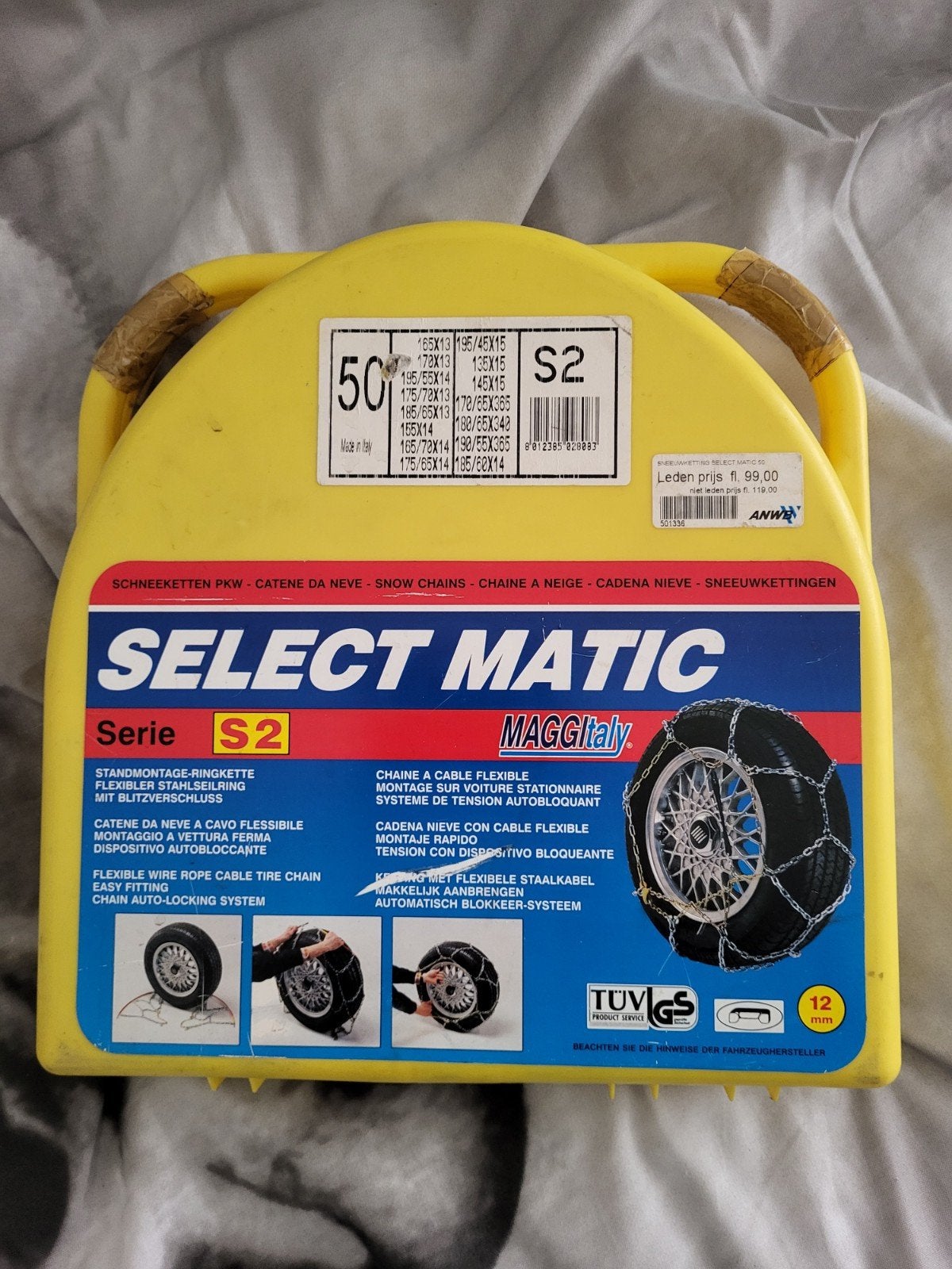 Maggi Select Matic S2 Sneeuwkettingen - Diverse Maten, Auto diversen, Ophalen of Verzenden, Gebruikt