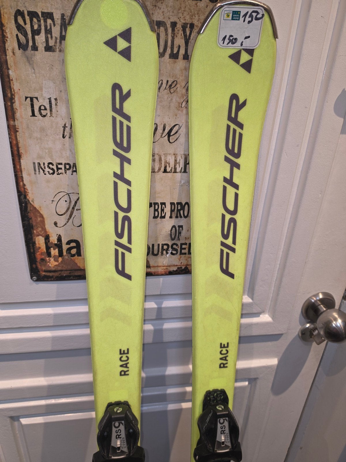 150cm FISCHER RC ONE RACE CARVE SKIS