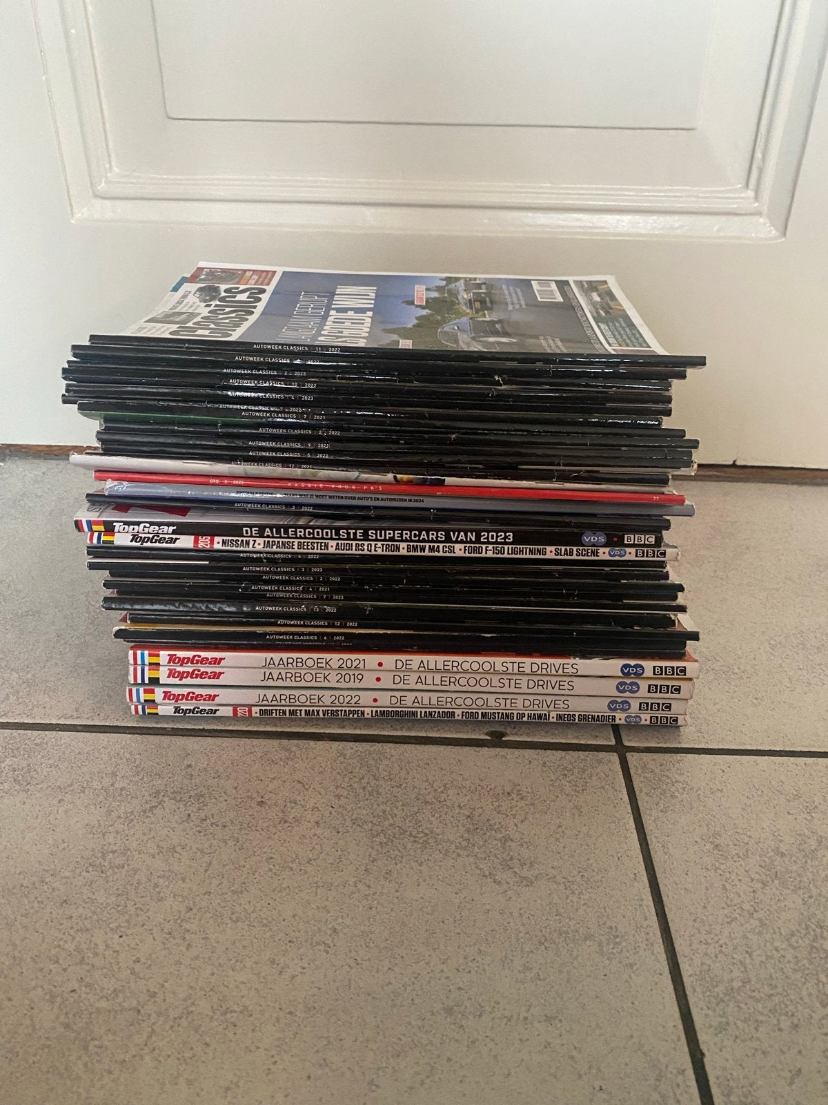 Grote collectie AutoWeek Classics en TopGear magazines, Boeken, Tijdschriften en Kranten, Ophalen of Verzenden, Gelezen