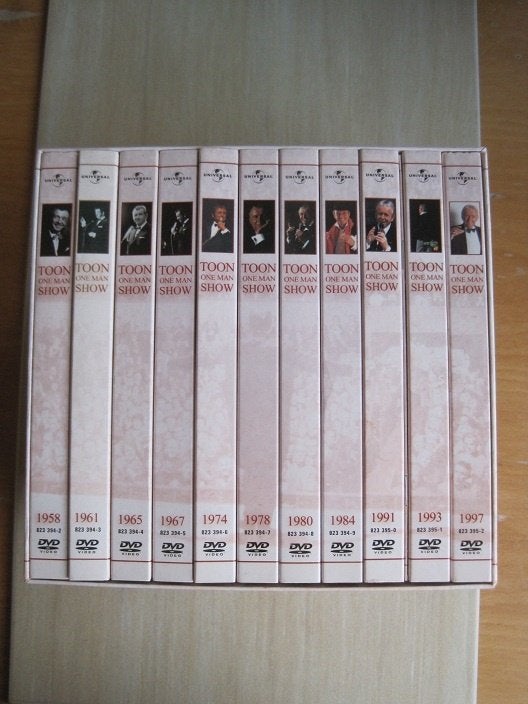 149 - Toon Hermans One Man Show Collectie DVD Box (11 DVD's), Verzenden, Alle leeftijden, Toon Hermans, Nederlands