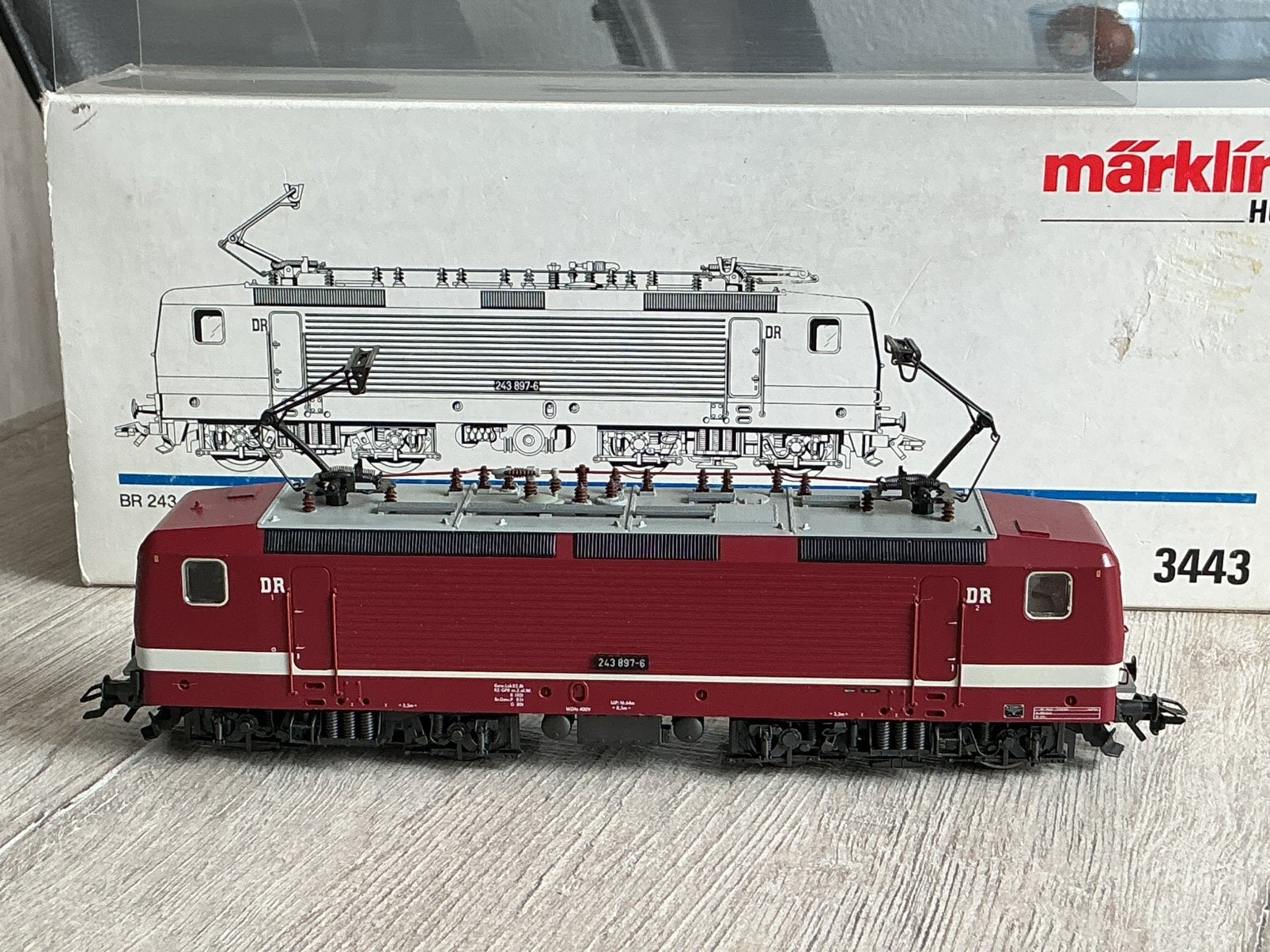 Locomotief, Ophalen, Wisselstroom, Locomotief, Zo goed als nieuw