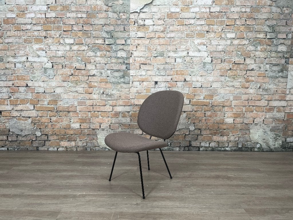 Gispen Kembo 301 Easy Chair bruingrijs bij TheReSales, Ophalen, Minder dan 75 cm, Design, Zo goed als nieuw