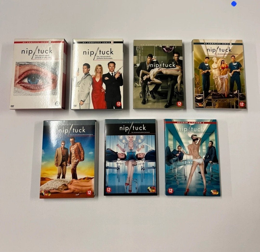 Nip/Tuck Complete Serie 1-6 DVD Boxset, Boxset, Ophalen of Verzenden, Zo goed als nieuw, Vanaf 12 jaar