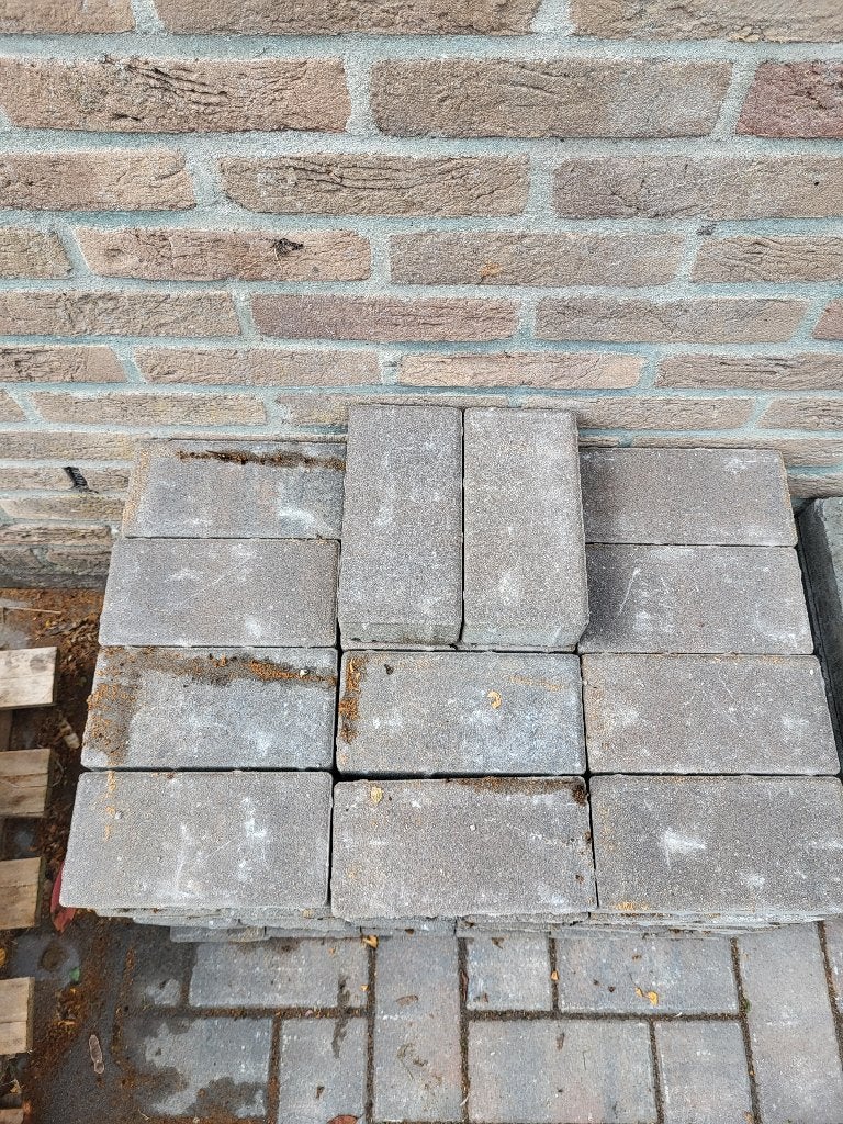Partij straatklinkers, Tuin en Terras, Tegels en Klinkers, Ophalen, Klinkers, Nieuw, Minder dan 5 m²