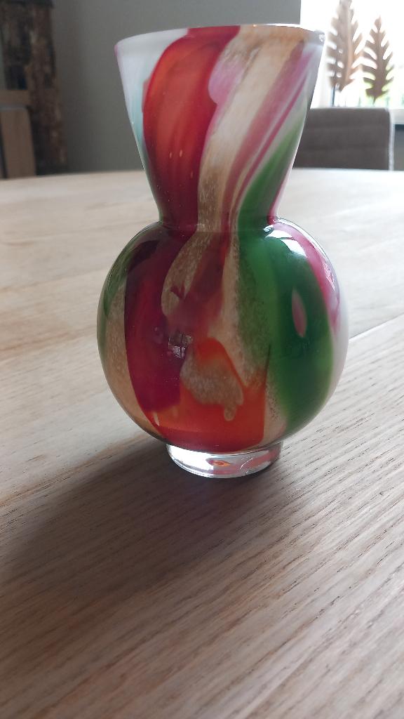 Fidrio vaasje, Ophalen