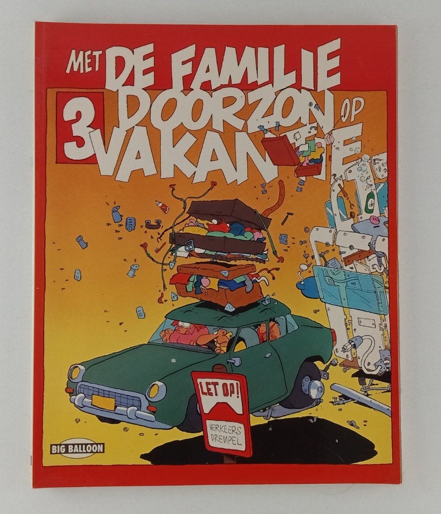Jager, Gerrit de - Met de familie Doorzon op vakantie / 3, Eén stripboek, Verzenden, Gelezen
