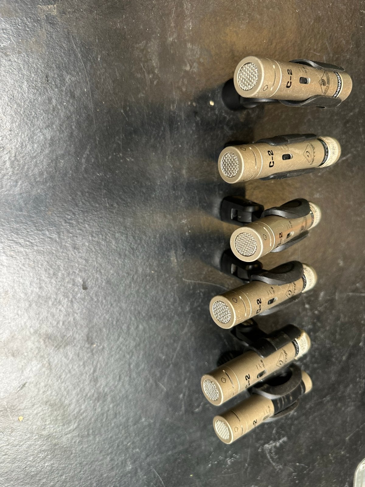 Behringer C-2 Condensator Microfoons (6 stuks), Ophalen of Verzenden, Gebruikt, Instrumentmicrofoon