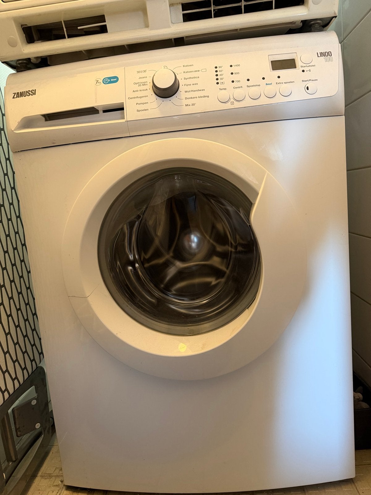 Te koop Zanussi Wasmachine, Ophalen, Gebruikt, Voorlader, Kort programma