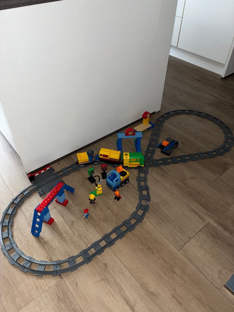 Lego duplo grote trein set, Ophalen of Verzenden, Zo goed als nieuw, Duplo