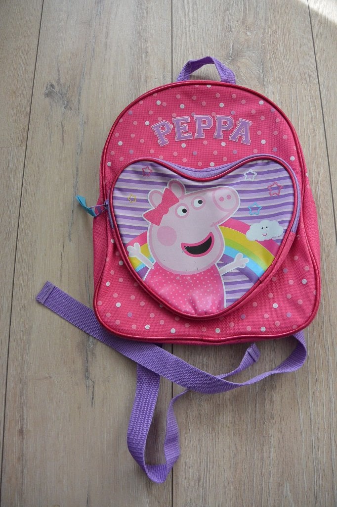 Peppa Pig rugzak, Gebruikt, Minder dan 30 cm, Disney of Dora, Ophalen of Verzenden