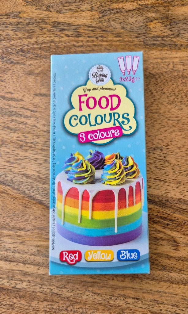Food colours gratis, Ophalen