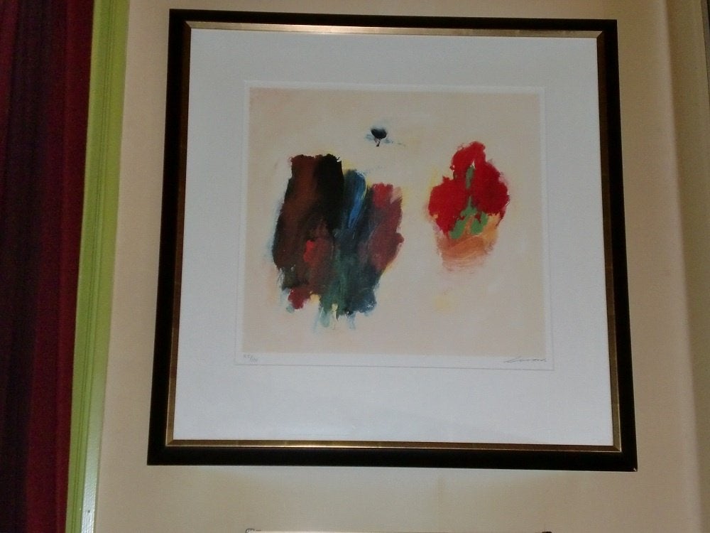Eugène Brands, Cobra, 'Nuages', zelden aangeboden, Gelimiteerde oplage, Ophalen of Verzenden, Abstract, Lithografie
