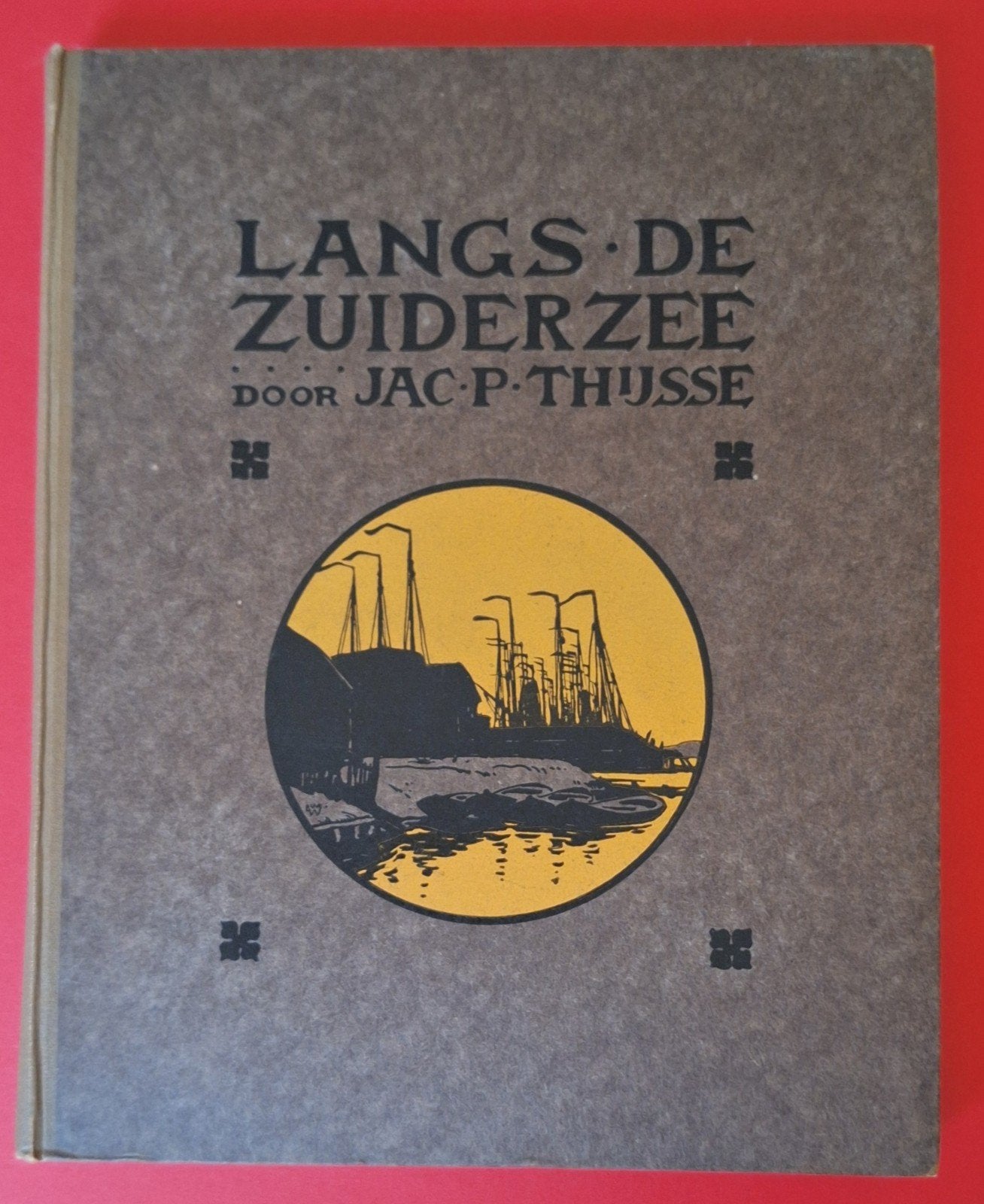 Verkade plaatjesalbum, Langs de Zuiderzee, 1914 eerste druk., Boeken, Ophalen of Verzenden, Zo goed als nieuw, Jac. P. Thijsse