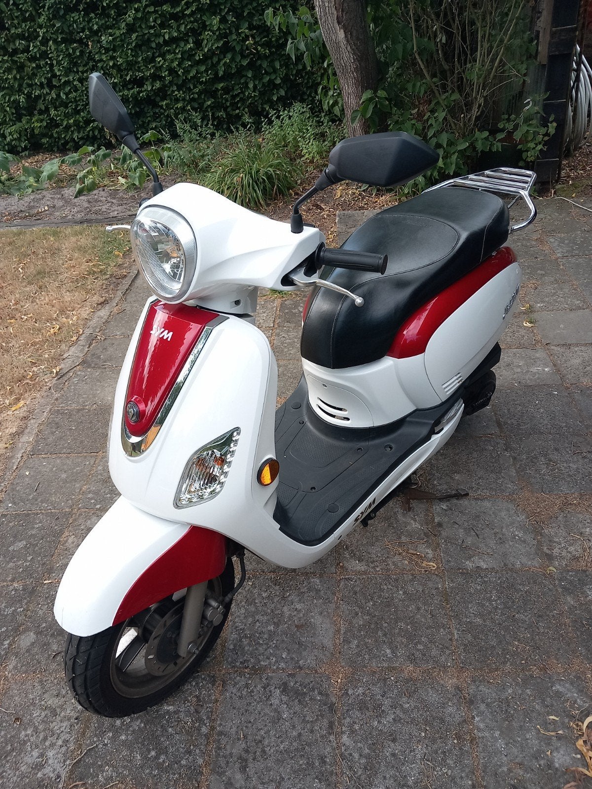 sym fiddle iii geel kenteken, Fietsen en Brommers, Scooters | SYM, Ophalen, Gebruikt, Maximaal 45 km/u, Benzine