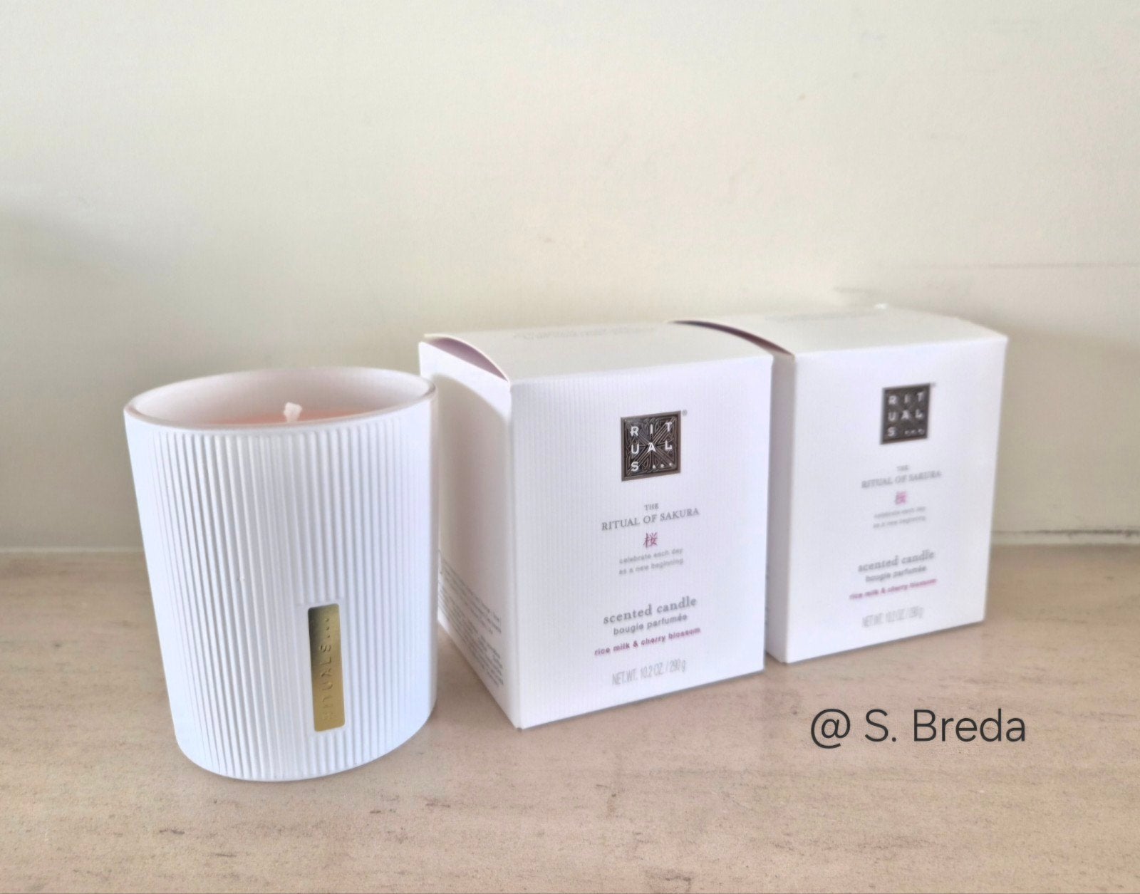 Rituals Geurkaars | Sakura | 290 gram kaars, Huis en Inrichting, Woonaccessoires | Kandelaars en Kaarsen, Ophalen, Wit, Nieuw