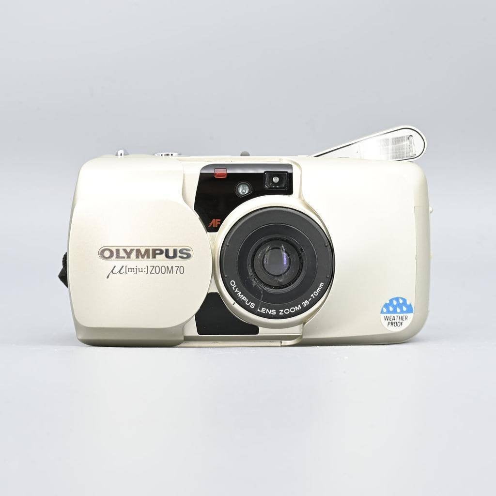 Olympus Mju Zoom 70 – Zeergoedestaat 1 jaar garantie, Audio, Tv en Foto, Ophalen of Verzenden, Zo goed als nieuw, Olympus, N
