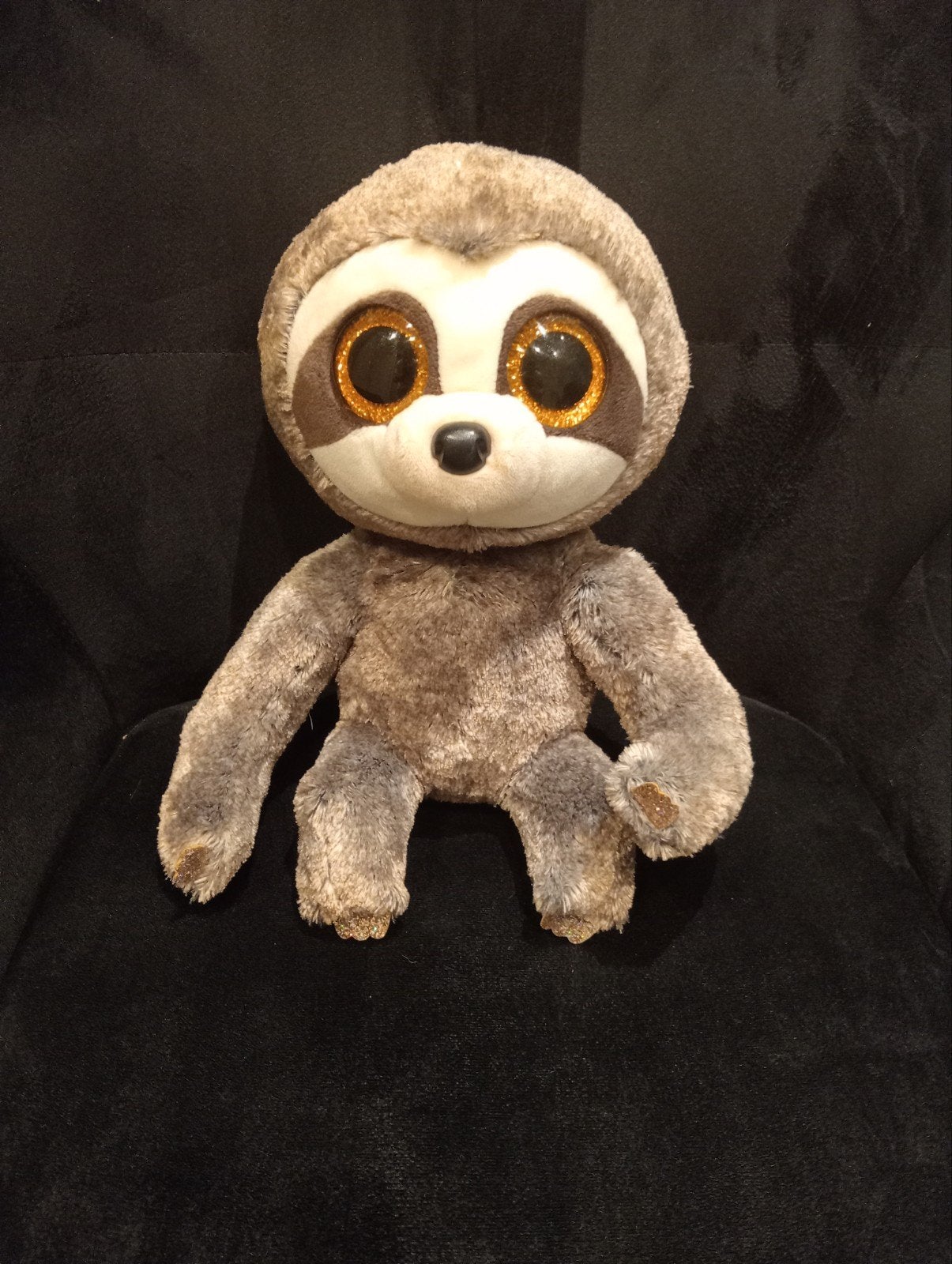 Schattige luiaard knuffel met grote glitterogen, Kinderen en Baby's, Speelgoed | Knuffels en Pluche, Overige merken, Overige karakters