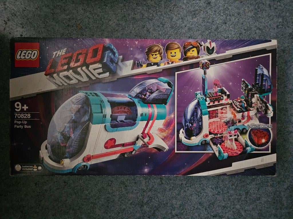 Lego Movie 2 70828 Party Pop-Up Bus NIEUW, Overige thema's, Lego, Nieuw, Ophalen of Verzenden