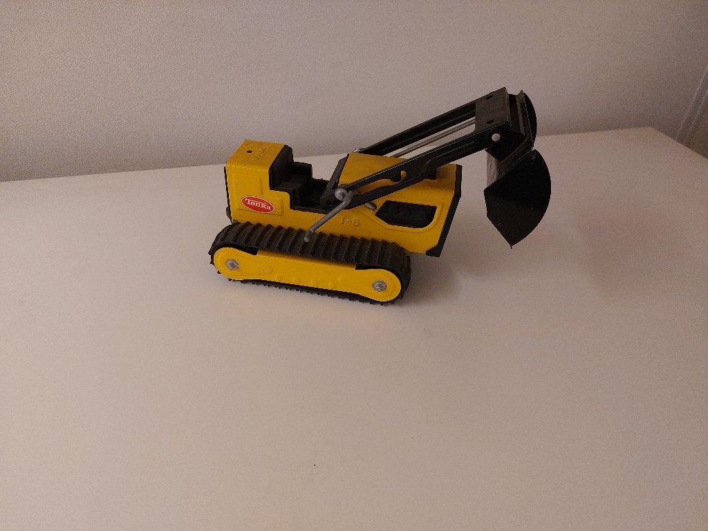 Tonka Steel Classics Trencher metal bulldozer ( 500736), Ophalen, Zo goed als nieuw