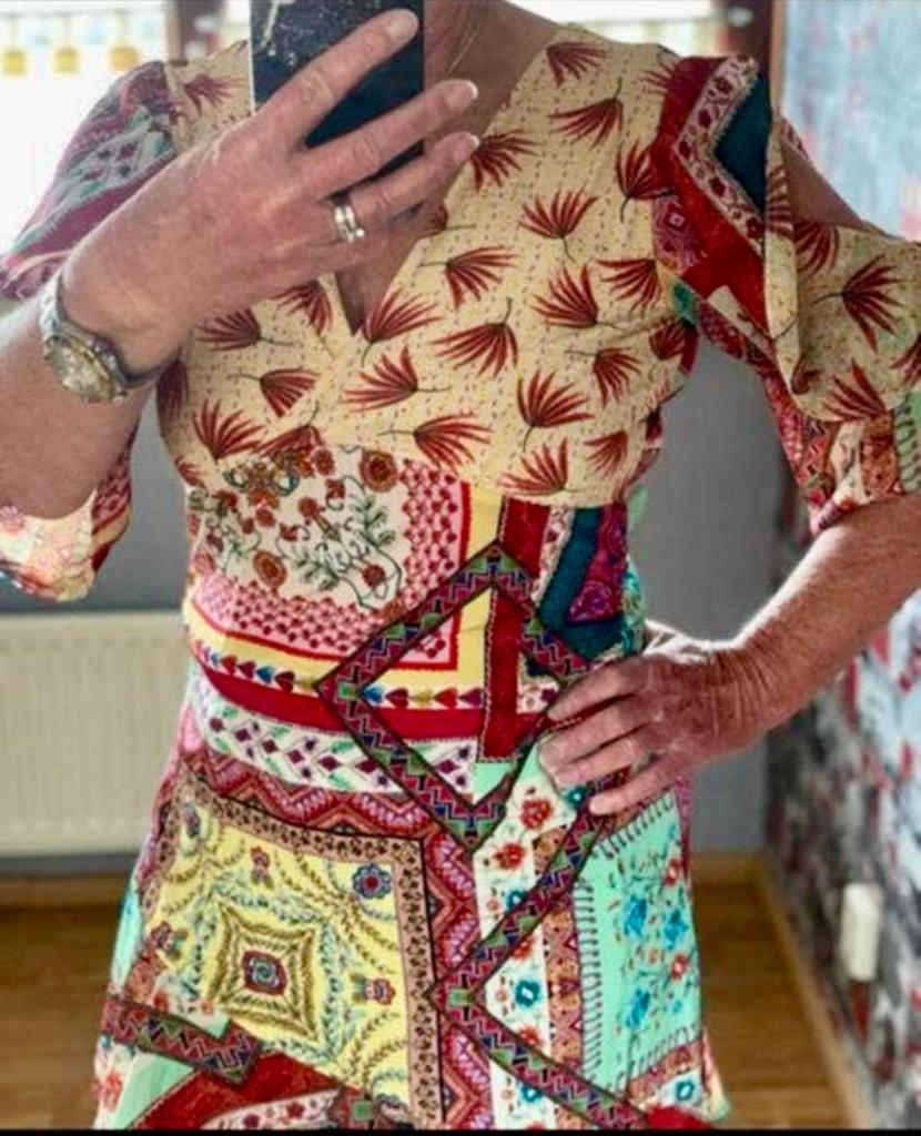 Tessa koops jurk maat L, Ophalen of Verzenden, Zo goed als nieuw, Maat 42/44 (L)
