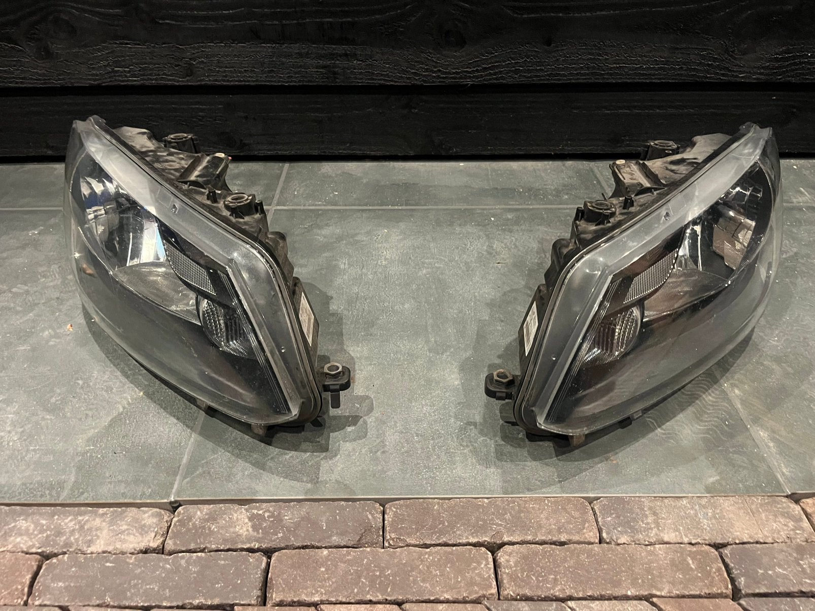 Koplampen vw caddy bj 2014, Auto-onderdelen, Ophalen, Gebruikt