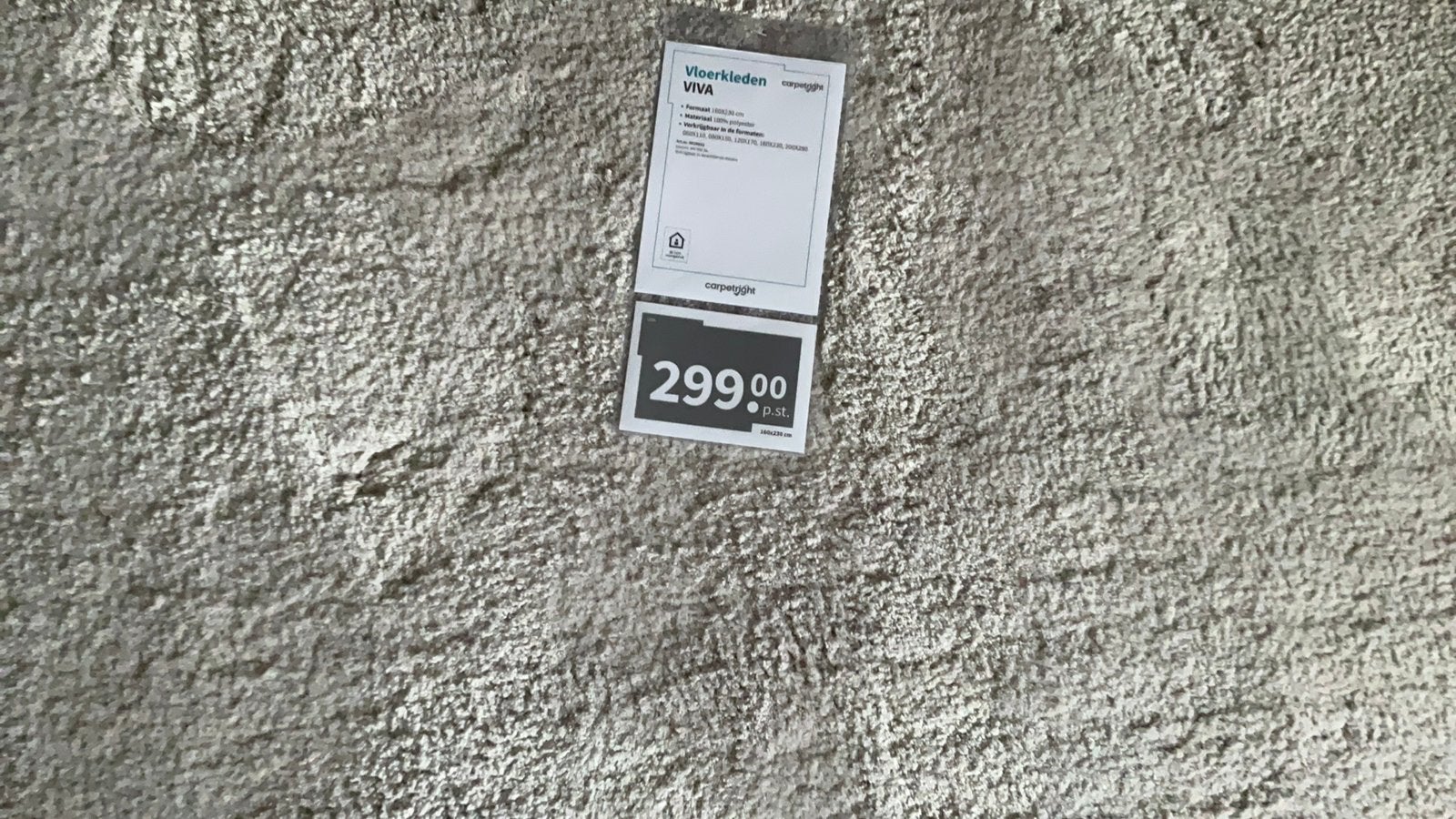 Nieuw Carpetright vloerkleed Viva 1.60 bij 2.30 m, Ophalen, Bruin, 150 tot 200 cm, Rechthoekig