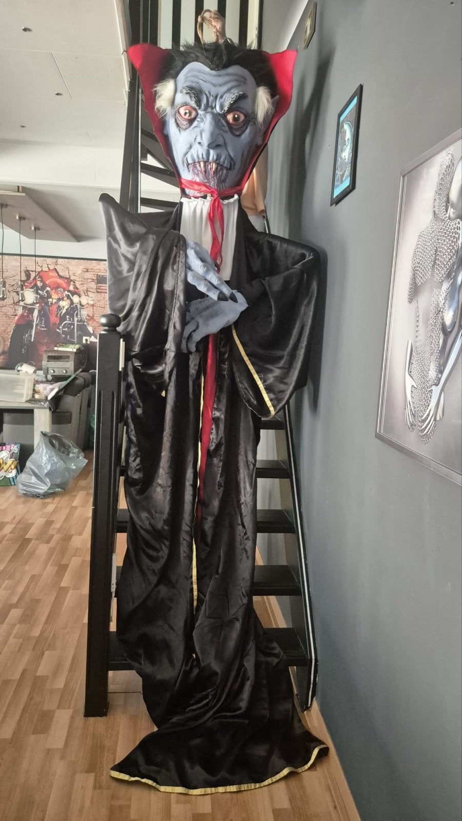 Griezelige Vampier Decoratie voor Halloween/Feest, Ophalen, Gebruikt, Versiering, Halloween of Griezel
