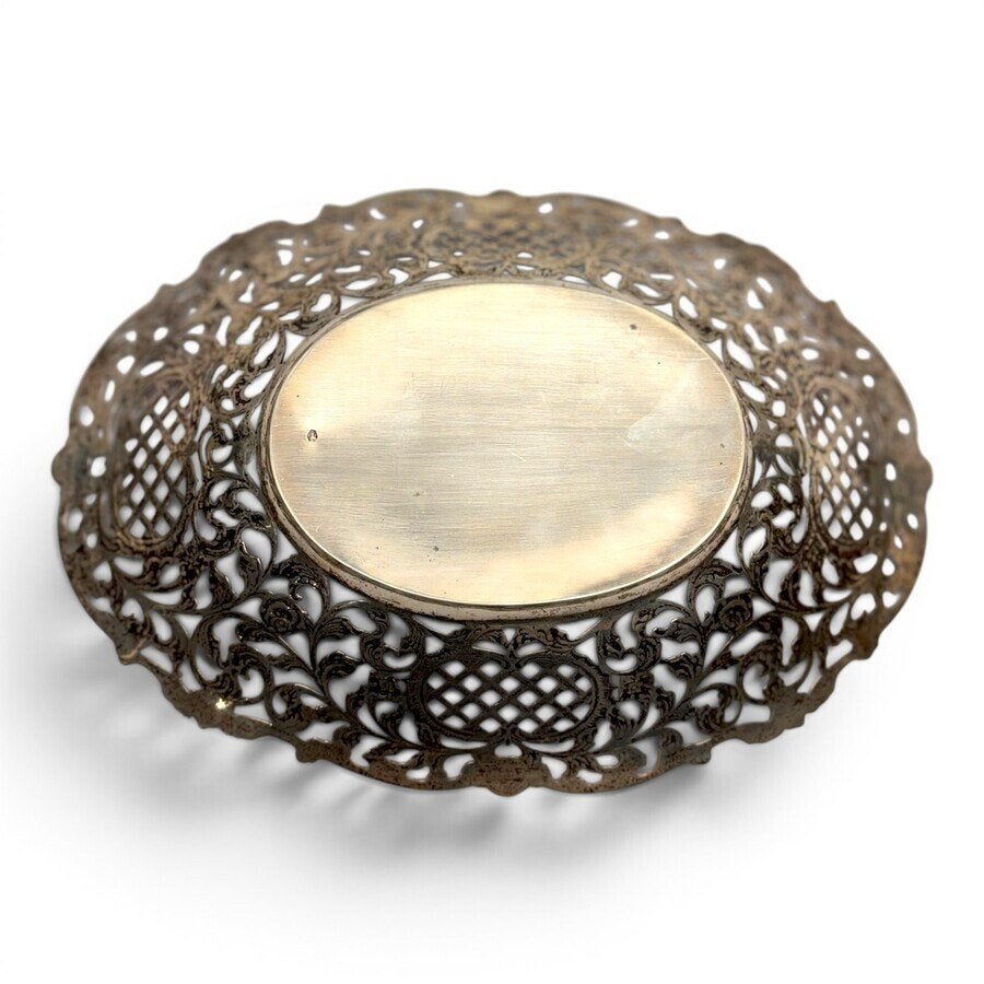 Zilveren broodmand, barokstijl, Ophalen of Verzenden, Zilver