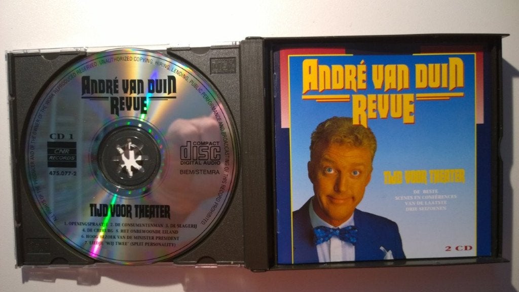 André van Duin Revue - Tijd Voor Theater, Ophalen of Verzenden, Zo goed als nieuw, Album