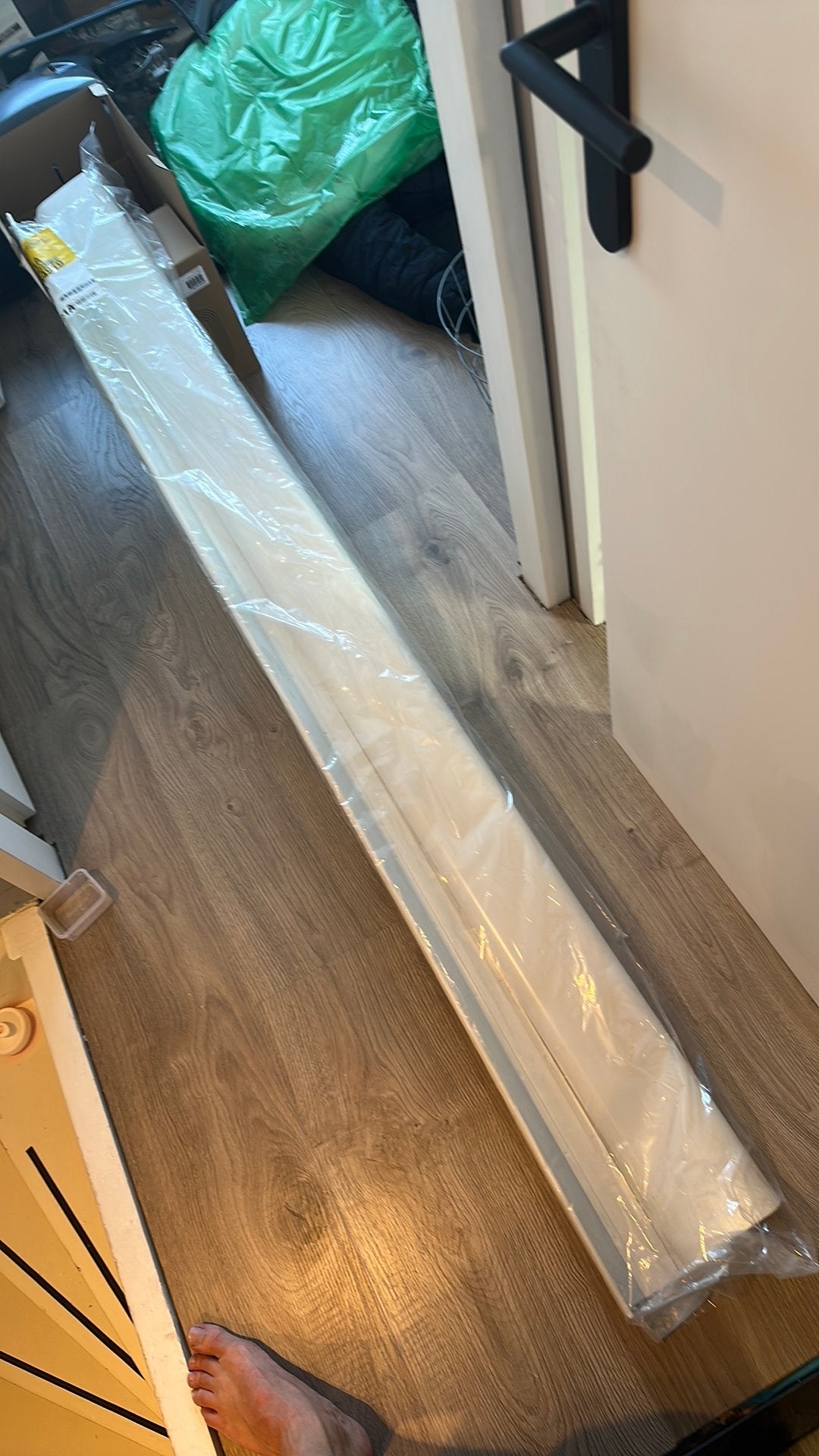 Inoac CD140-W leidinggoot 2m (138x78mm) (wit), Ophalen, Nieuw