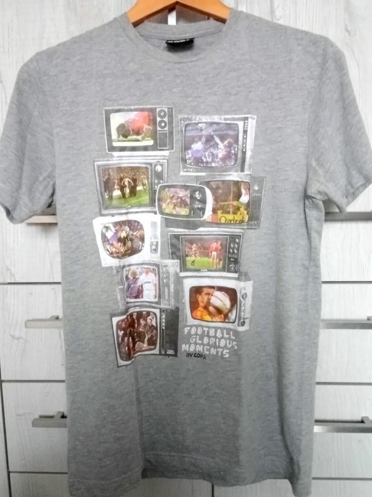 Copa Football Glorious Moments shirt maat S, Ophalen of Verzenden, Grijs, Maat 46 (S) of kleiner, Copa Football