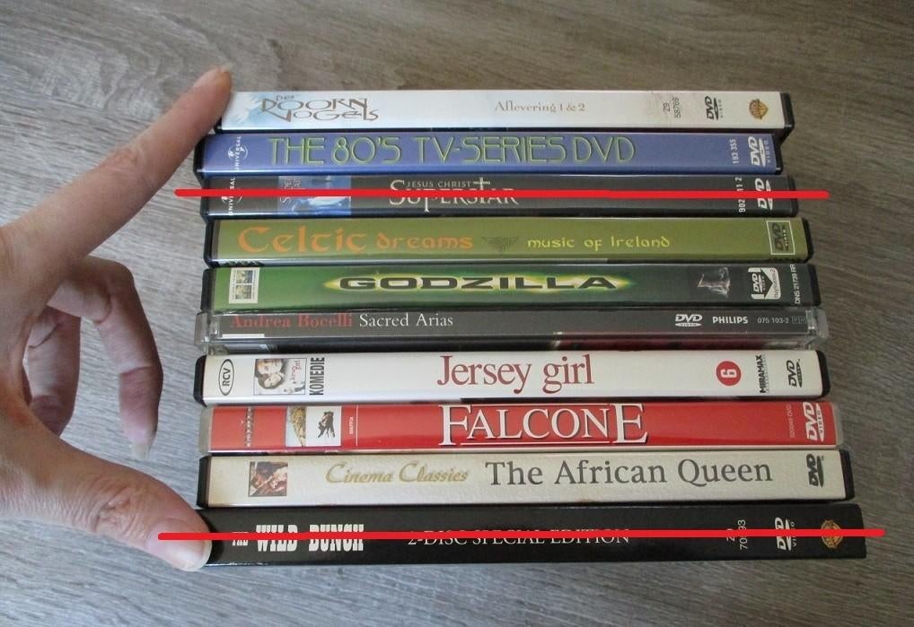 10 dvd's uitzoeken stapel falcone celtic bocelli jersey film, Vanaf 16 jaar, Ophalen of Verzenden, Gebruikt