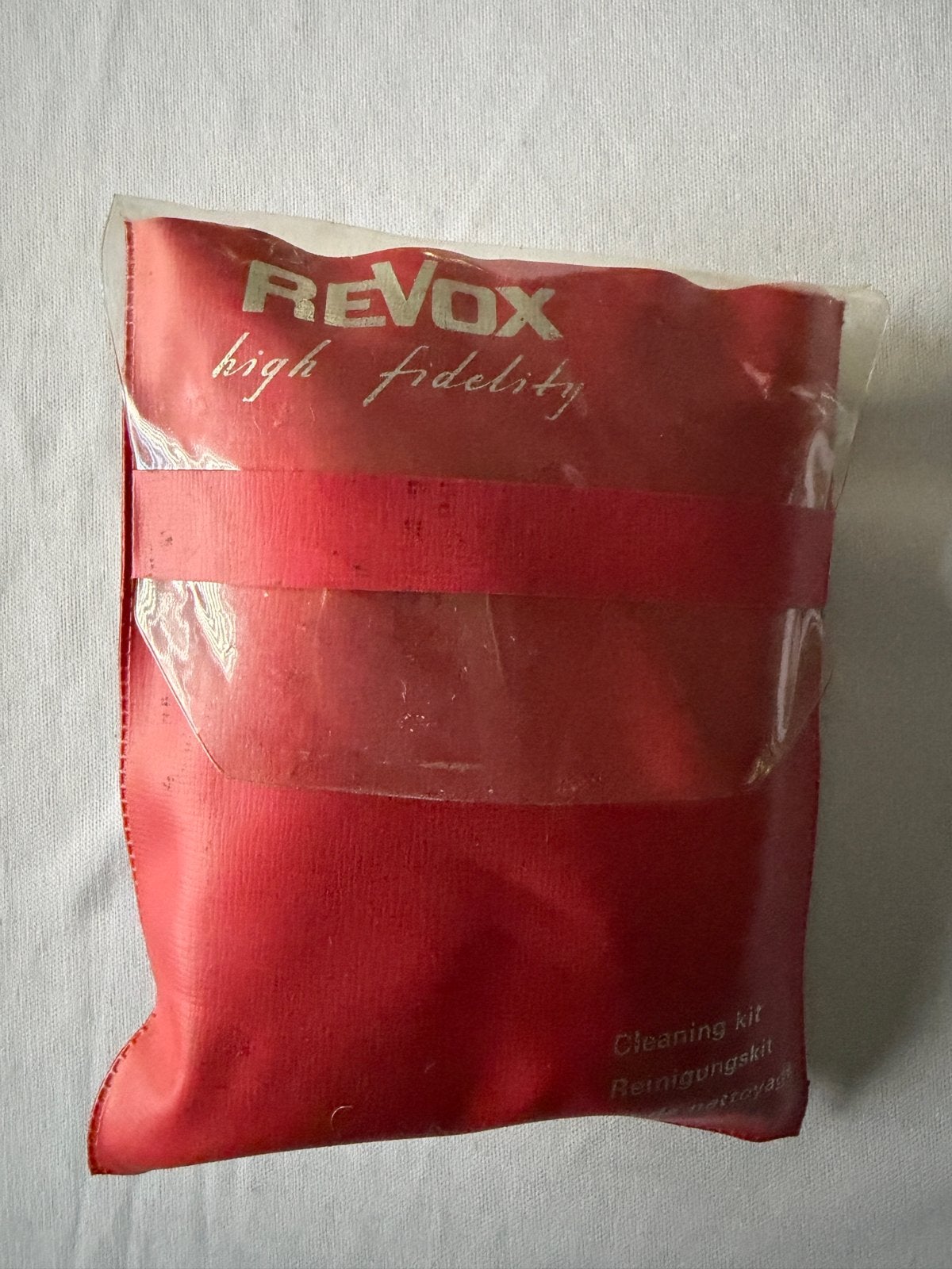 Revox High Fidelity Reinigingskit voor Tape Heads, Ophalen of Verzenden, Nieuw
