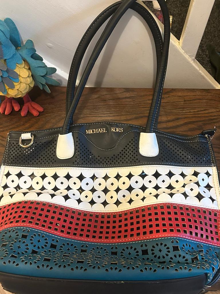 Mk handtas tas, Sieraden, Tassen en Uiterlijk, Tassen | Damestassen, Ophalen of Verzenden, Gebruikt, Overige kleuren, Handtas