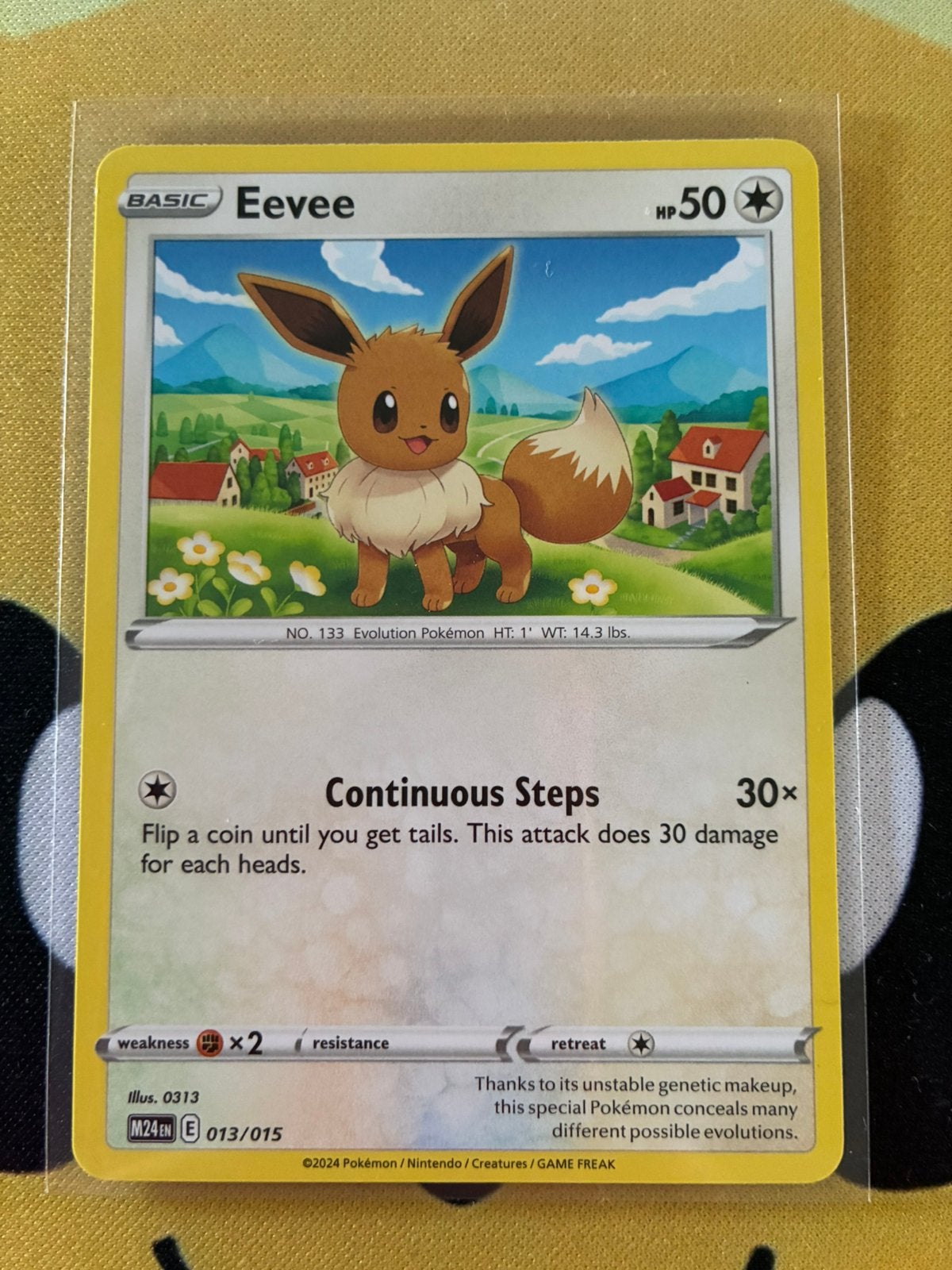 Eevee 013/015 – McDonald’s Dragon Discovery 2024, Ophalen of Verzenden, Zo goed als nieuw