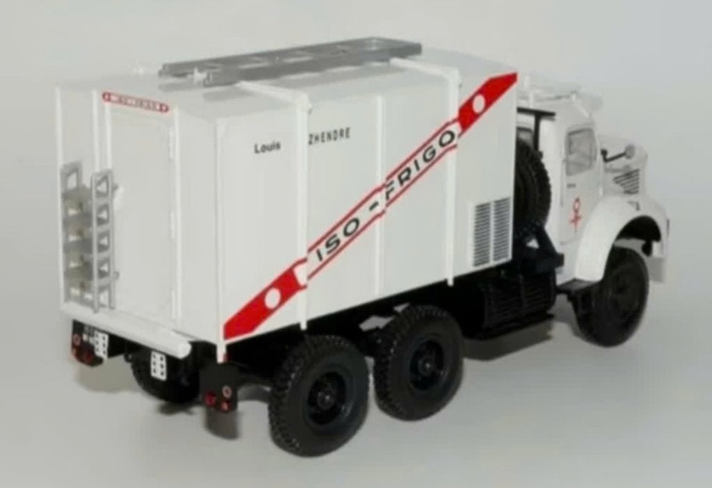 Berliet GBC 8 6x6 GAZELLE ISO-FRIGO 1/43 serie Berliet # 95, Verzenden, Nieuw, Bus of Vrachtwagen, Overige merken