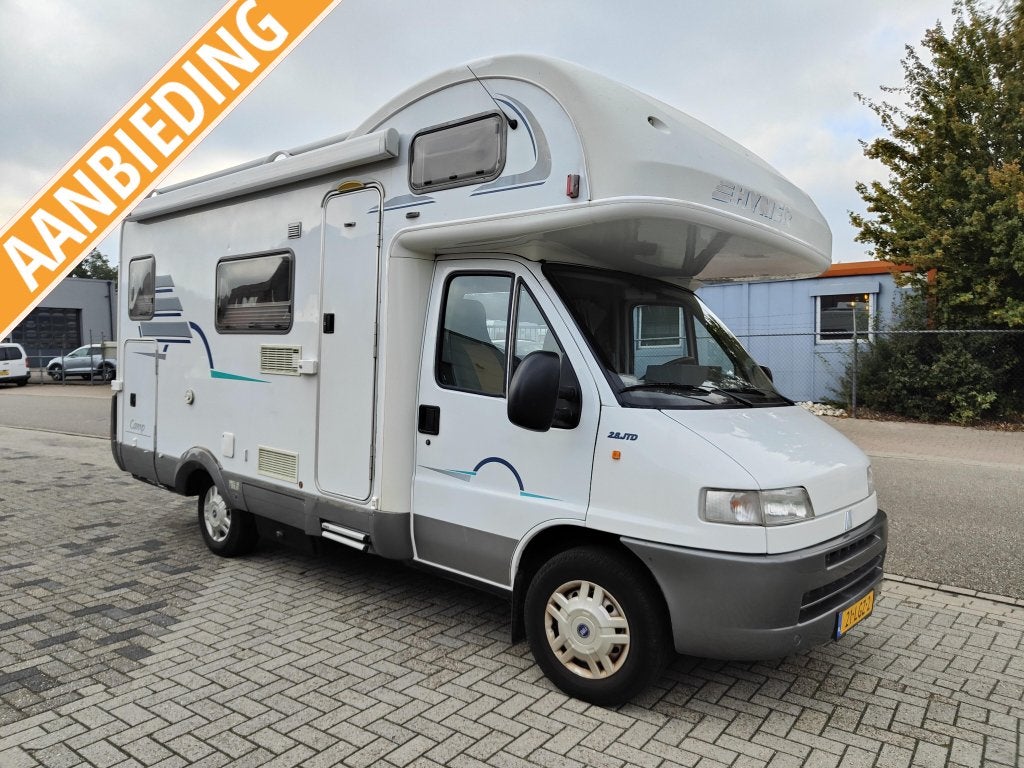 Hymer Camp 500 automaat128PK alle campers in prijs verlaagd!, Caravans en Kamperen, Automaat, Ringverwarming, Bedrijf, Diesel