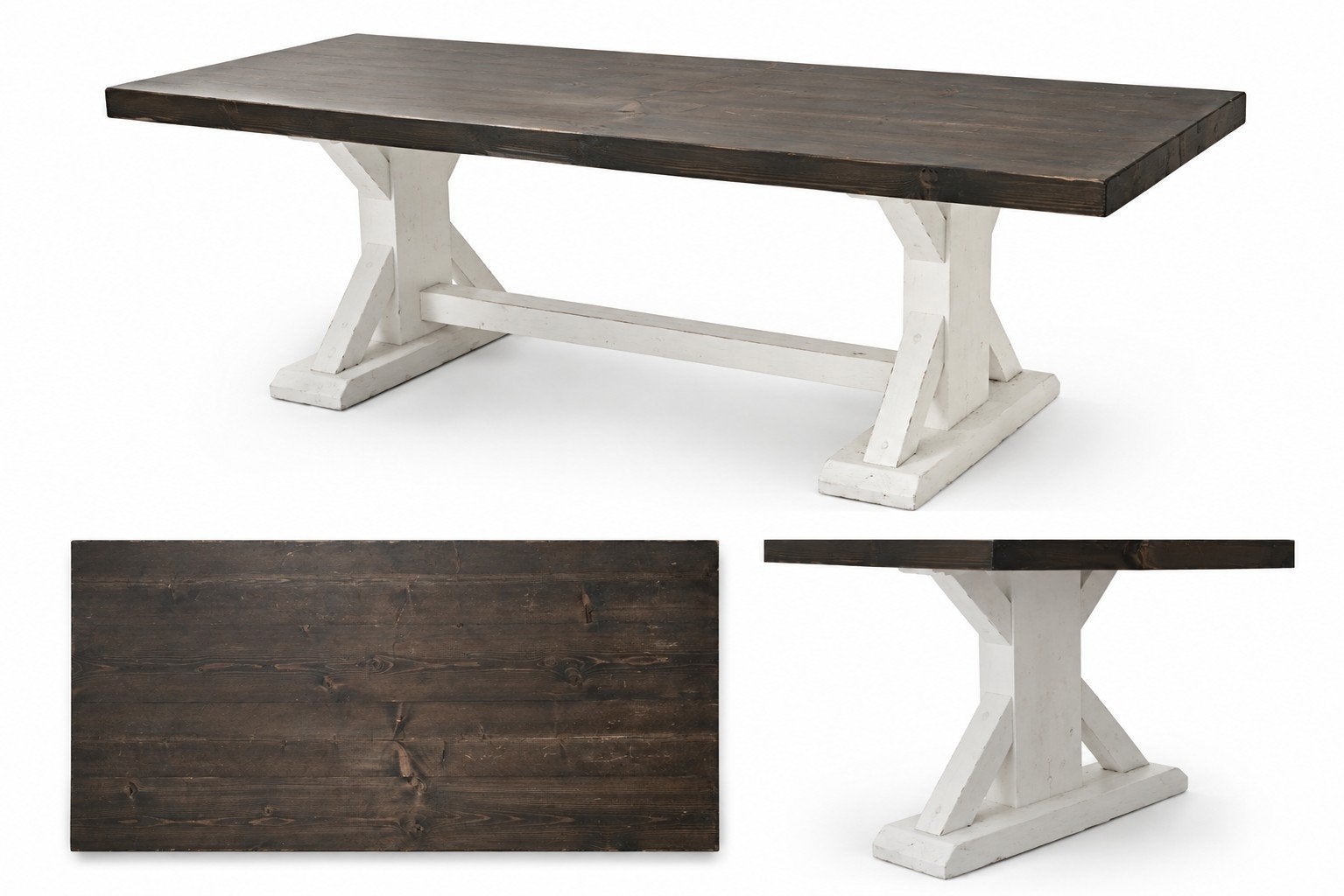 Landelijke tafel 120x57x51 cm, Huis en Inrichting, Ophalen of Verzenden, Gebruikt