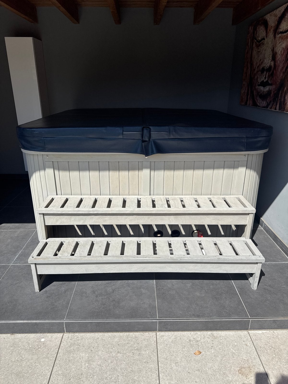 Jacuzzi met Balboa besturingssysteem., Ophalen, Gebruikt, Pomp, Vast