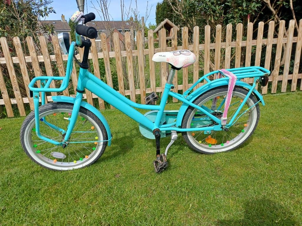 18 inch meisjes fiets, Fietsen en Brommers, Ophalen, 18 inch