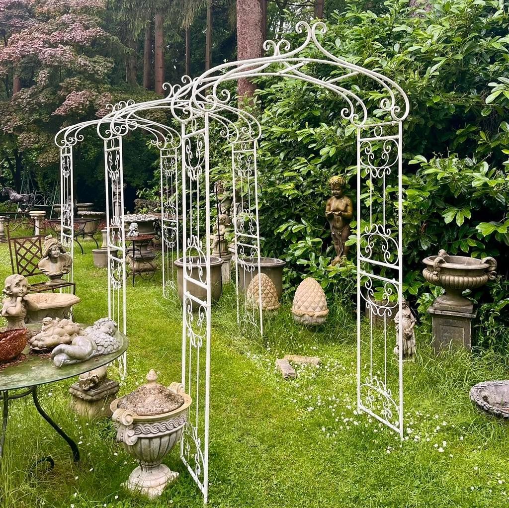 * ijzeren Rozenboog metalen tuinboog rozensteun poort ijzer, Tuin en Terras, Ophalen, Nieuw