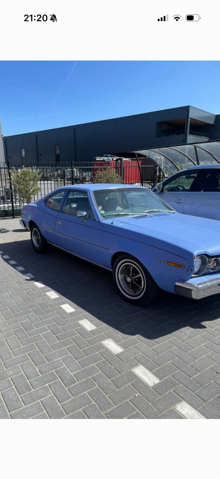 AMC Hornet USA car inruil mogelijk, Auto's, Achterwielaandrijving, 4200 cc, Blauw, 163 pk