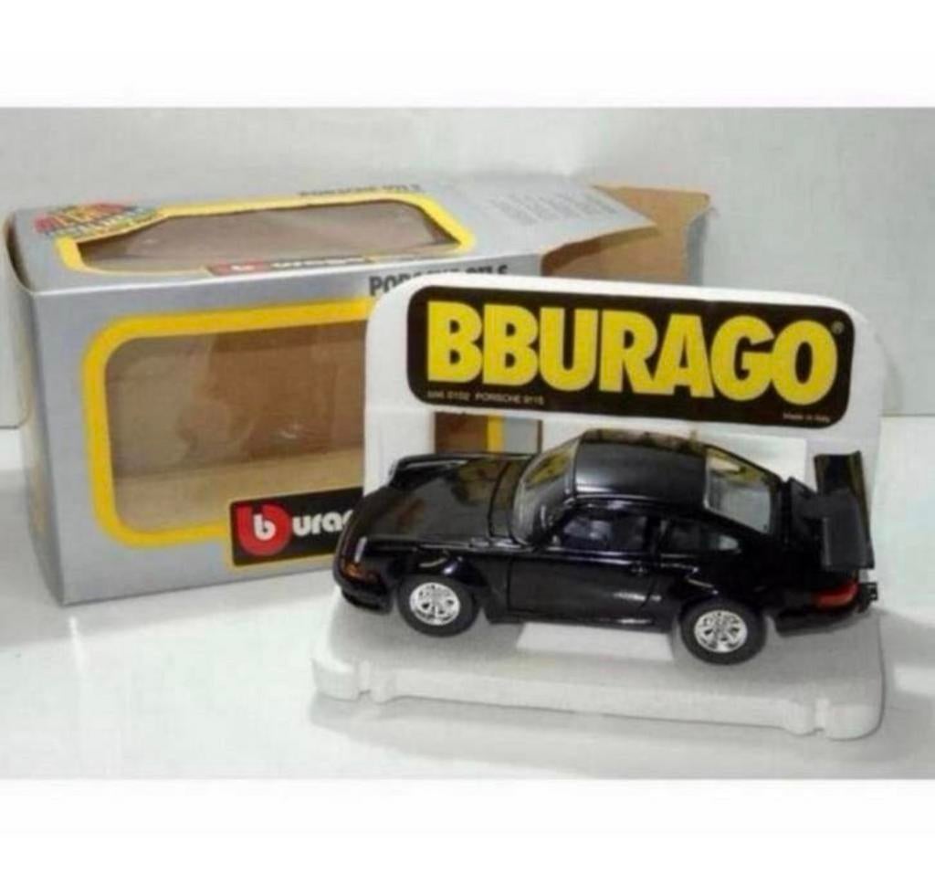 BBURAGO 0102 PORSCHE 911 S (361) Metal BURAGO 1/24 schaal, Auto, Nieuw, Ophalen of Verzenden, H