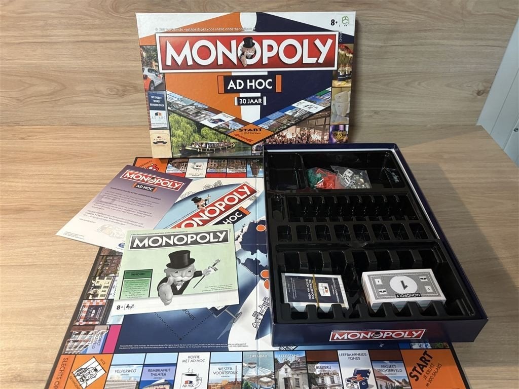 monopoly ad hoc 20 jaar - s7073, Verzenden, Zo goed als nieuw