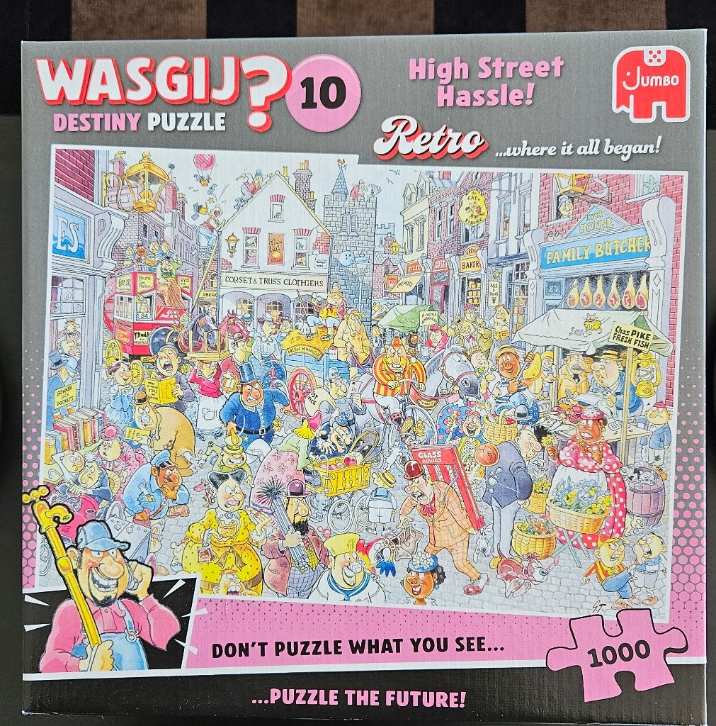 Wasgij? Destiny Puzzel 1000 stukjes - Home Delivery, Ophalen, 500 t/m 1500 stukjes, Zo goed als nieuw, Legpuzzel