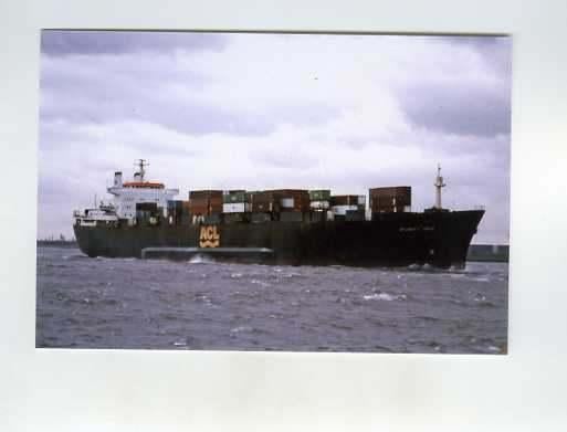 scheepvaart-foto-atlantic saga 1967 ACL/HAL, Ophalen of Verzenden, Zo goed als nieuw, Motorboot, Boek of Tijdschrift