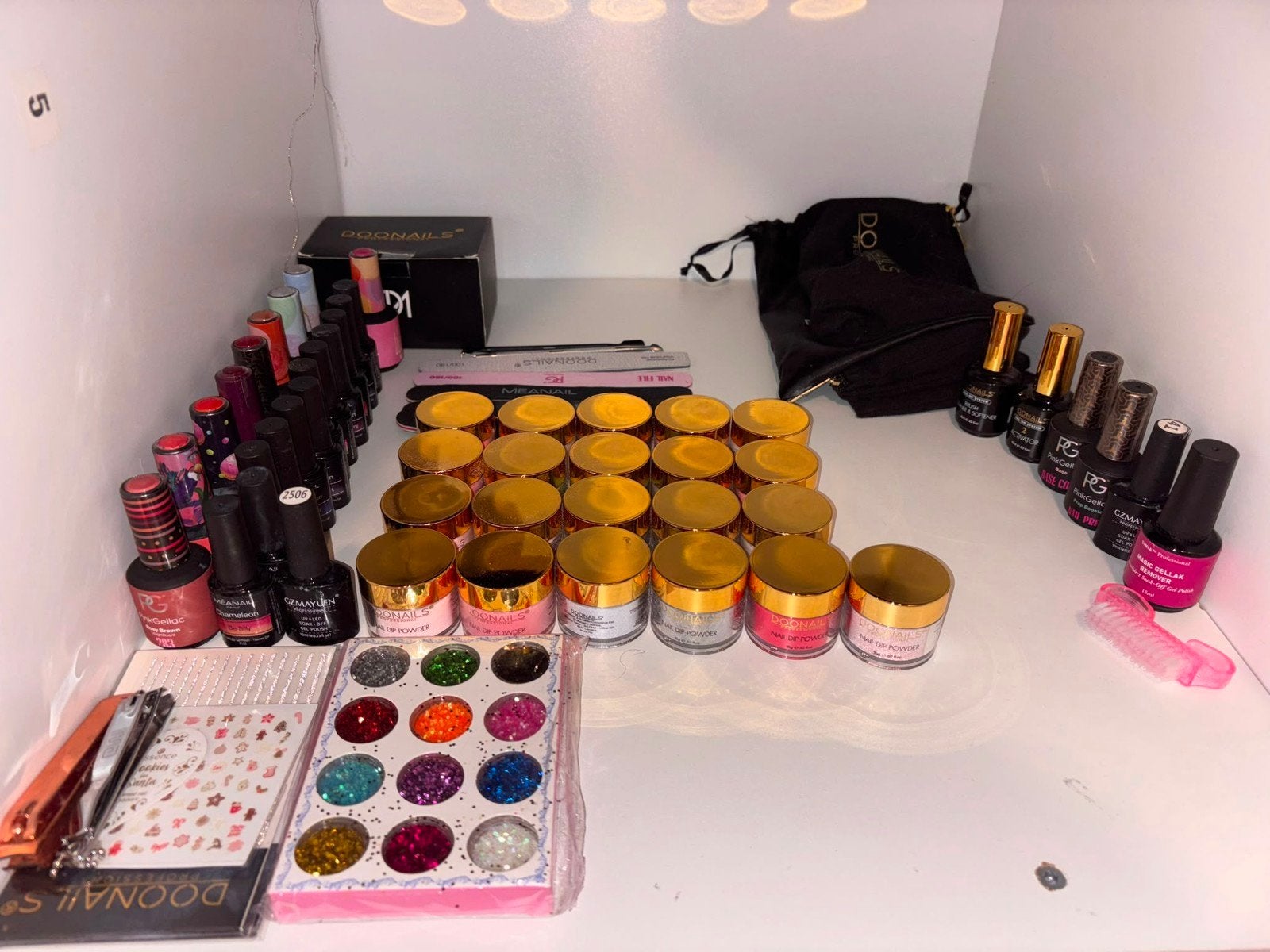 Complete Nagelset: Gellak, Dip Powders, Glitters & Meer!, Ophalen, Nieuw, Overige typen