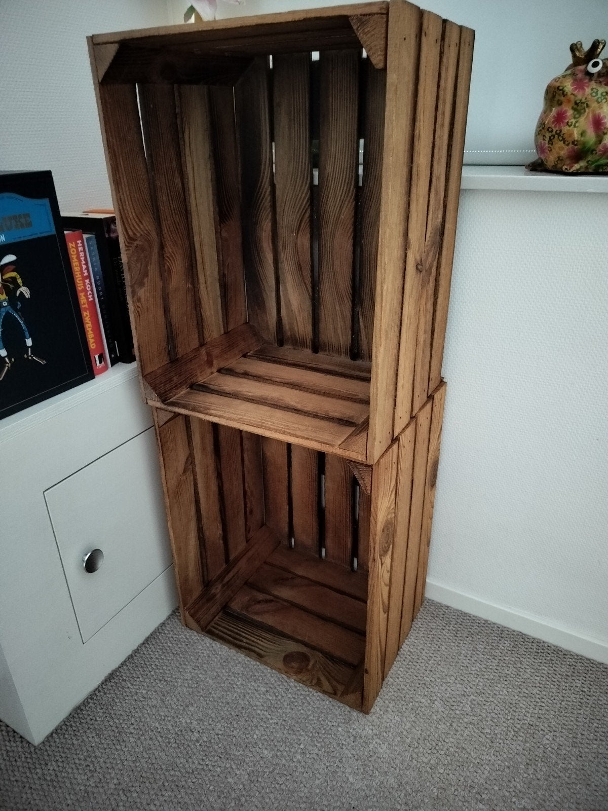 2 houten kisten 40*50*30cm, Ophalen