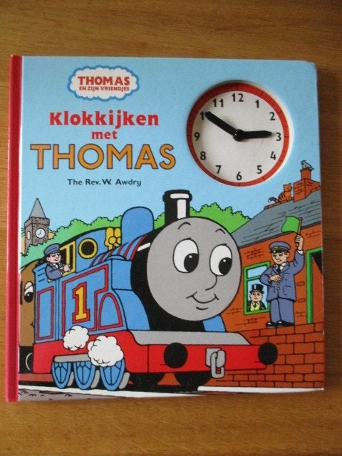 Thomas de Trein boek Klokkijken met Thomas hardcover, Boeken, Ophalen of Verzenden, Gelezen, Fictie algemeen