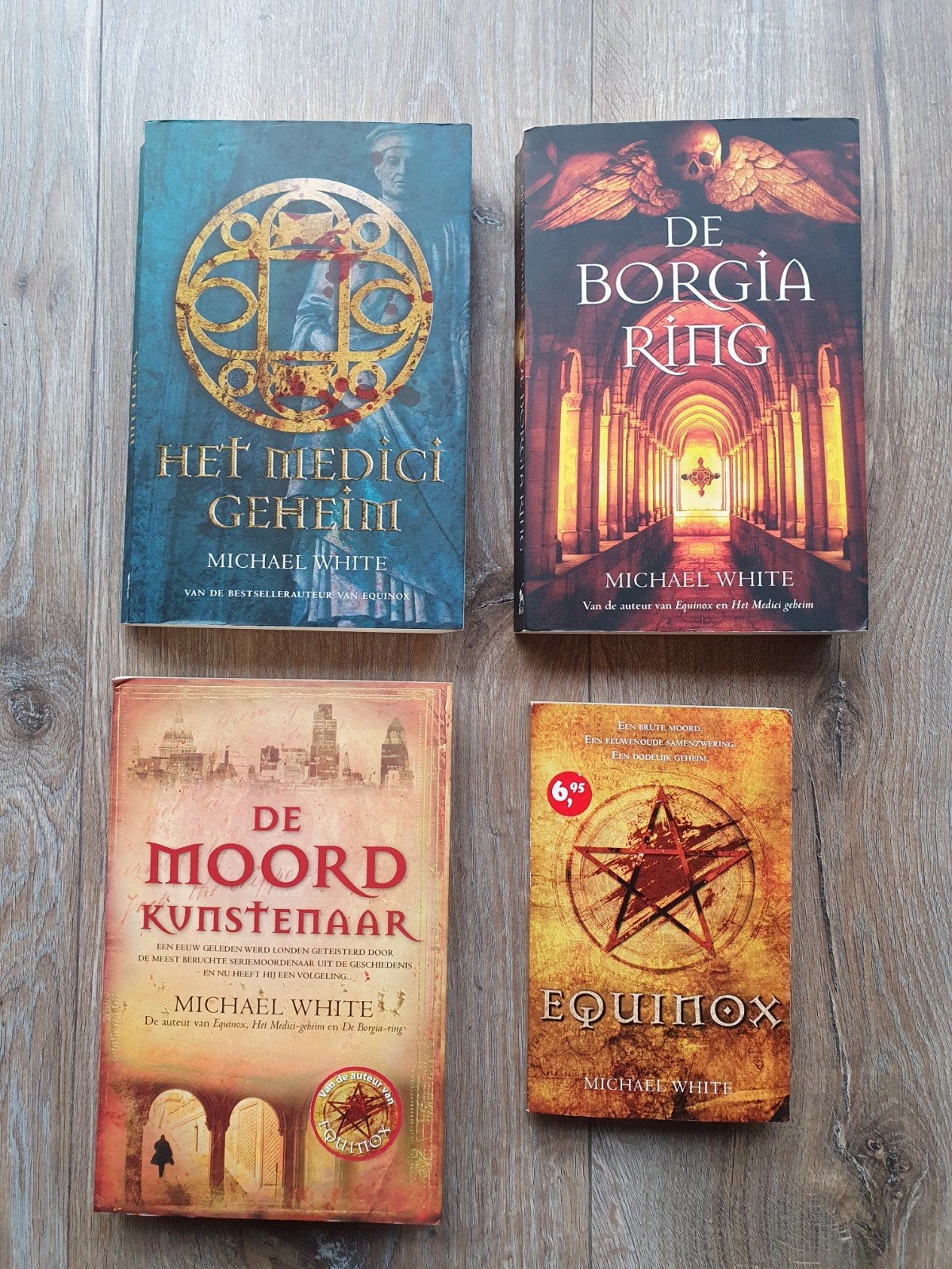 Michael White - Medici geheim, Borgia Ring, Equinox, Ophalen of Verzenden, Michael White